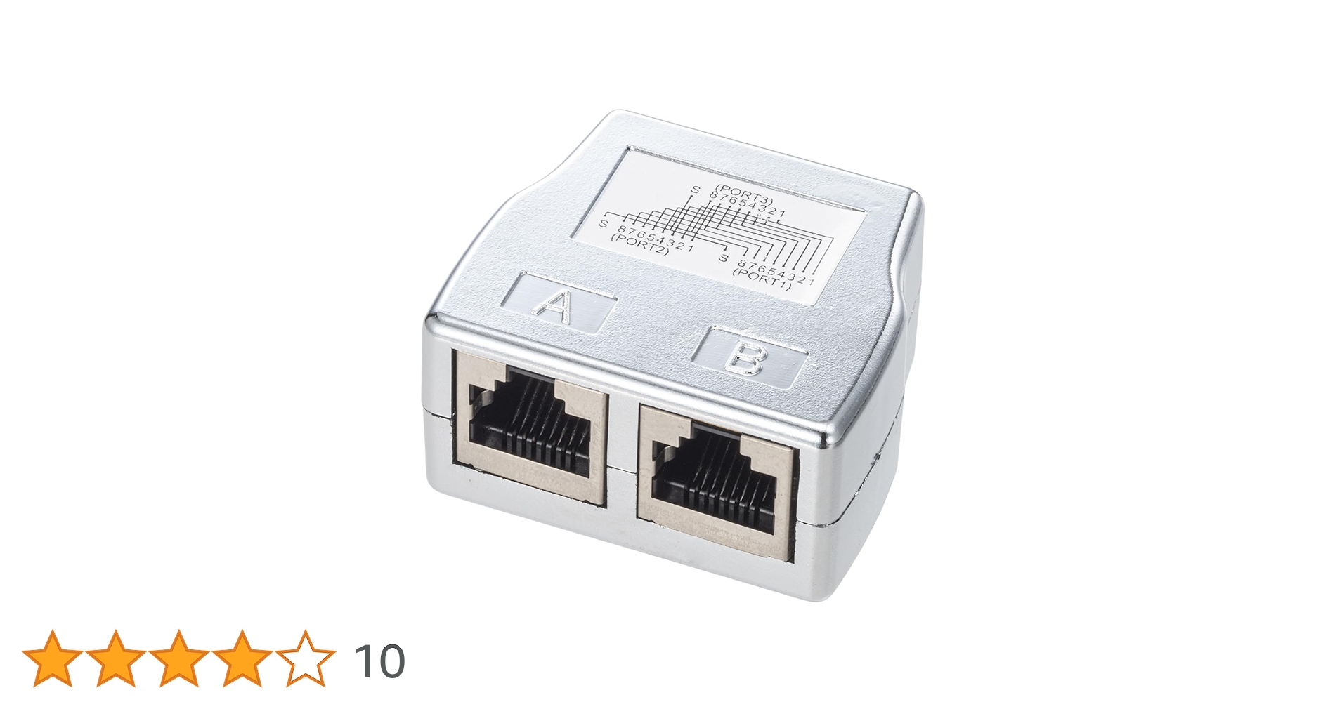 Amazon.co.jp: サンワダイレクト LANケーブル 2分岐 延長コネクタ